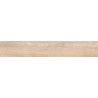 Mexen Hirera Grès beige émaillé rectifié G1, carreau effet bois pour sol et mur 120 x 20 cm, mat - TL611-120-020-01