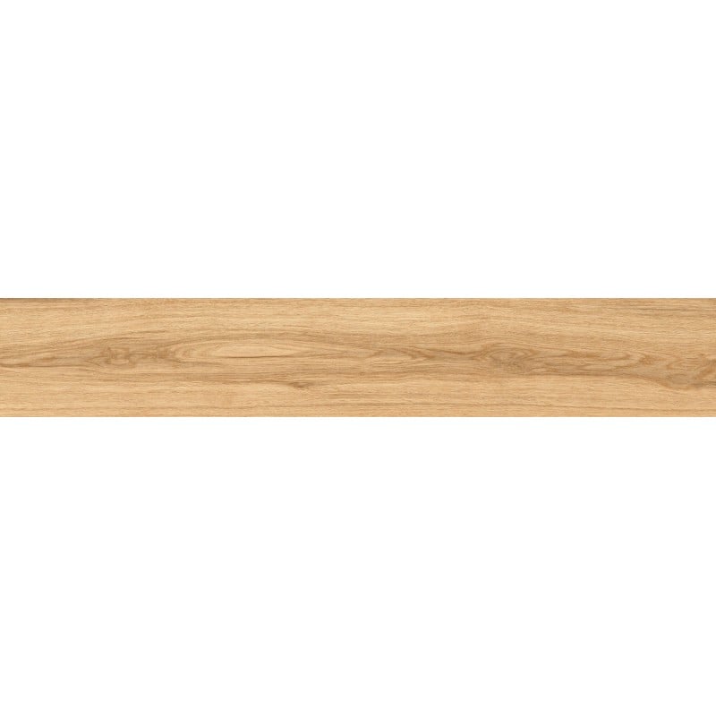 Mexen Hirera Honey gres émaillé rectifié. G1, carreau imitant le bois pour sol et mur 120 x 20 cm, mat - TL611-120-020-04