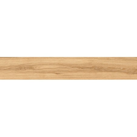 Mexen Hirera Honey gres émaillé rectifié. G1, carreau imitant le bois pour sol et mur 120 x 20 cm, mat - TL611-120-020-04