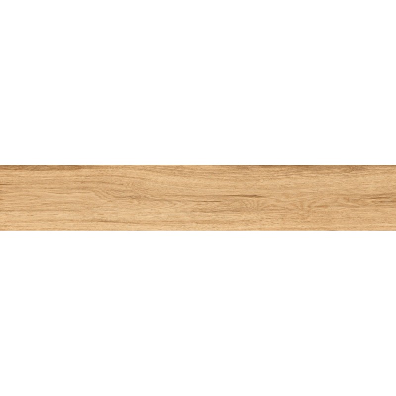 Mexen Hirera Honey gres émaillé rectifié. G1, carreau imitant le bois pour sol et mur 120 x 20 cm, mat - TL611-120-020-04