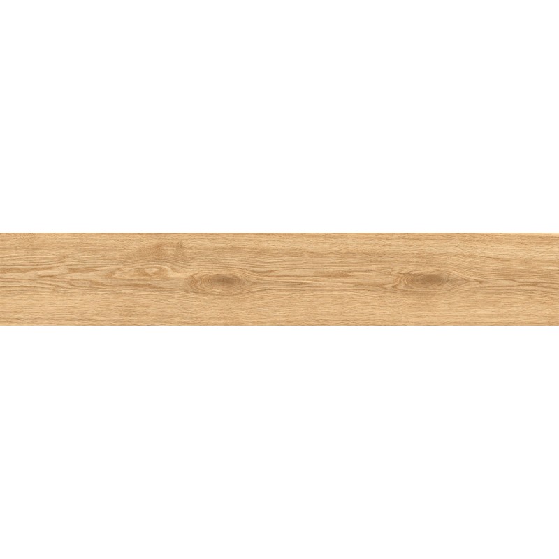 Mexen Hirera Honey gres émaillé rectifié. G1, carreau imitant le bois pour sol et mur 120 x 20 cm, mat - TL611-120-020-04