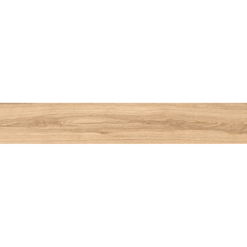Mexen Hirera Miele grès émaillé rect. G1, carrelage effet bois pour sol et mur 120 x 20 cm, mat - TL611-120-020-05