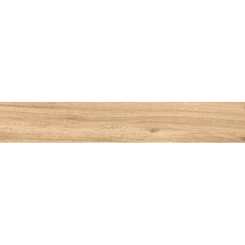 Mexen Hirera Miele grès émaillé rect. G1, carrelage effet bois pour sol et mur 120 x 20 cm, mat - TL611-120-020-05