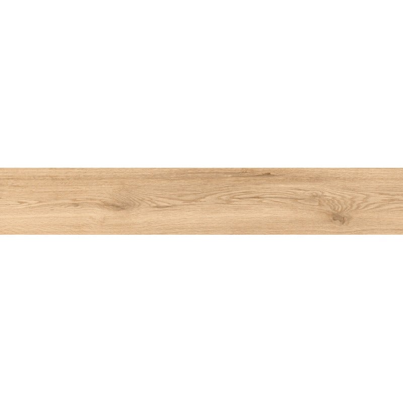 Mexen Hirera Miele grès émaillé rect. G1, carrelage effet bois pour sol et mur 120 x 20 cm, mat - TL611-120-020-05