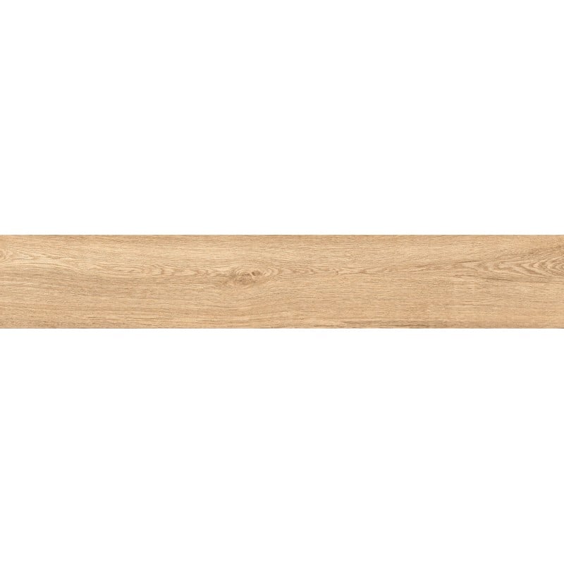 Mexen Hirera Miele grès émaillé rect. G1, carrelage effet bois pour sol et mur 120 x 20 cm, mat - TL611-120-020-05