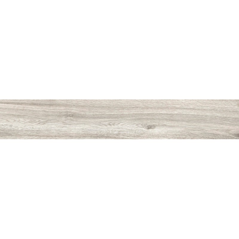 Mexen Hirera Gris grès émaillé rectifié. G1, carreau effet bois pour sol et mur 120 x 20 cm, mat - TL611-120-020-06