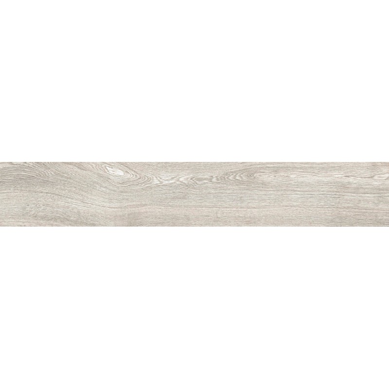 Mexen Hirera Gris grès émaillé rectifié. G1, carreau effet bois pour sol et mur 120 x 20 cm, mat - TL611-120-020-06