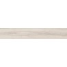 Mexen Hirera Gres blanc émaillé rectifié G1, carreau aspect bois pour sol et mur 120 x 20 cm, mat - TL611-120-020-09