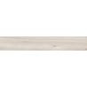 Mexen Hirera Gres blanc émaillé rectifié G1, carreau aspect bois pour sol et mur 120 x 20 cm, mat - TL611-120-020-09
