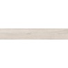 Mexen Hirera Gres blanc émaillé rectifié G1, carreau aspect bois pour sol et mur 120 x 20 cm, mat - TL611-120-020-09