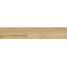 Mexen Cristopher Gres émaillé rectifié amande, carreau imitation bois pour sol et mur 120 x 20 cm, carving - TL612-120-020-00