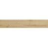 Mexen Cristopher Gres émaillé rectifié amande, carreau imitation bois pour sol et mur 120 x 20 cm, carving - TL612-120-020-00