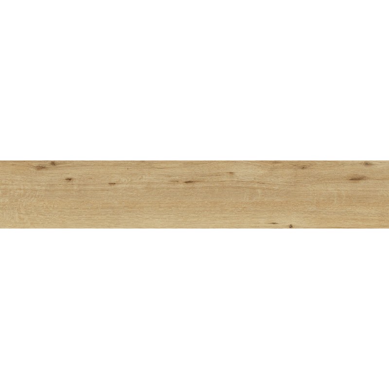 Mexen Cristopher Gres émaillé rectifié amande, carreau imitation bois pour sol et mur 120 x 20 cm, carving - TL612-120-020-00