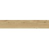 Mexen Cristopher Gres émaillé rectifié amande, carreau imitation bois pour sol et mur 120 x 20 cm, carving - TL612-120-020-00