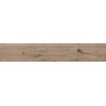 Mexen Cristopher Gres marron émaillé rect. G1, carreau effet bois pour sol et mur 120 x 20 cm, carving - TL612-120-020-01