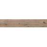 Mexen Cristopher Gres marron émaillé rect. G1, carreau effet bois pour sol et mur 120 x 20 cm, carving - TL612-120-020-01