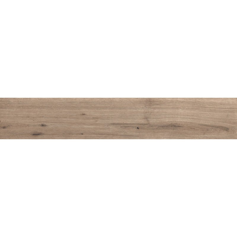 Mexen Cristopher Gres marron émaillé rect. G1, carreau effet bois pour sol et mur 120 x 20 cm, carving - TL612-120-020-01
