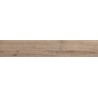 Mexen Cristopher Gres marron émaillé rect. G1, carreau effet bois pour sol et mur 120 x 20 cm, carving - TL612-120-020-01