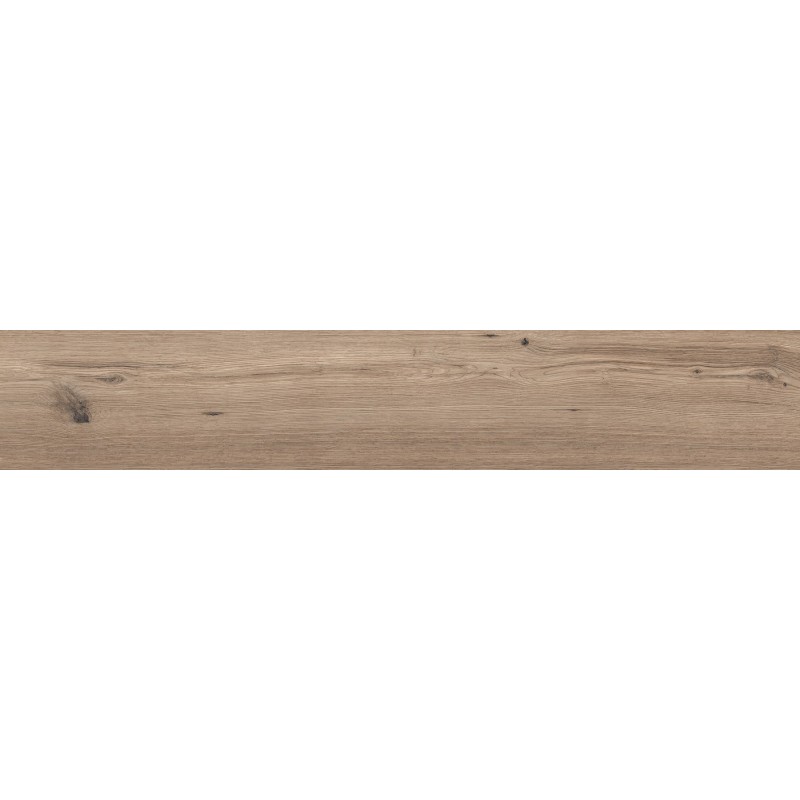 Mexen Cristopher Gres marron émaillé rect. G1, carreau effet bois pour sol et mur 120 x 20 cm, carving - TL612-120-020-01