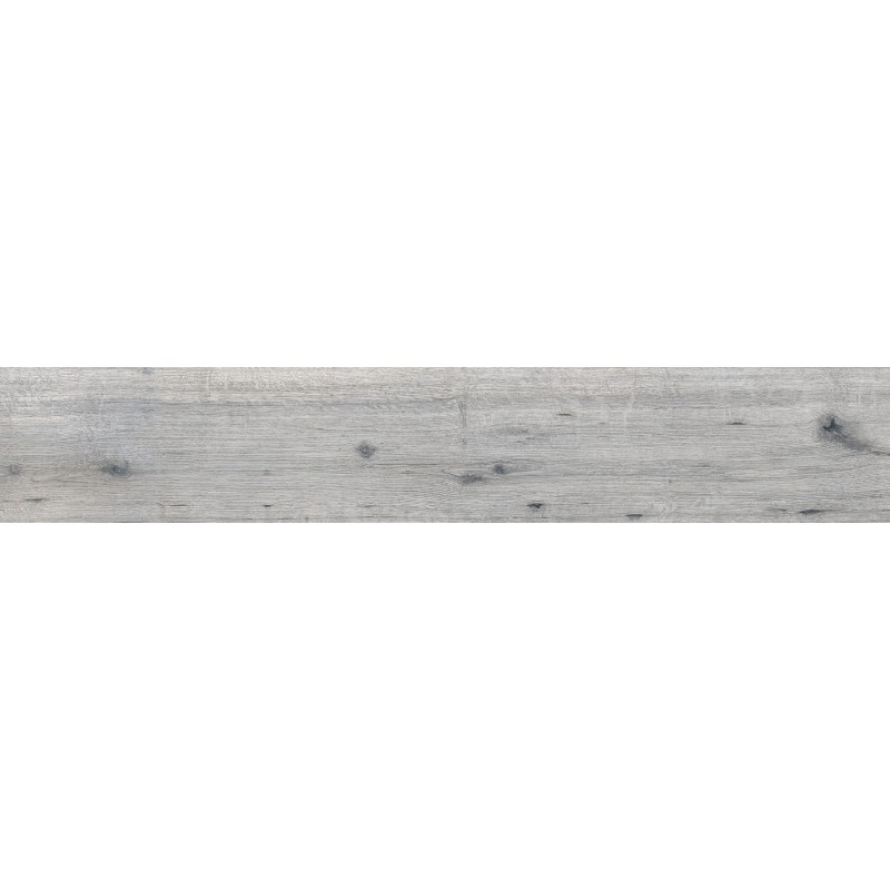Mexen Cristopher Grès gris émaillé rectifié G1, carreau imitation bois pour sol et mur 120 x 20 cm, gravure