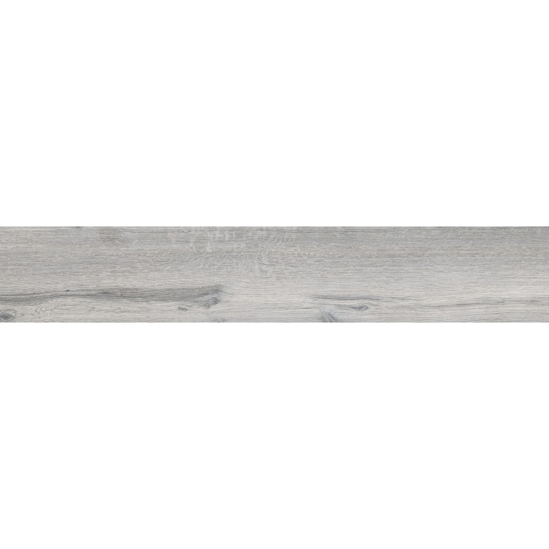 Mexen Cristopher Grès gris émaillé rectifié G1, carreau imitation bois pour sol et mur 120 x 20 cm, gravure