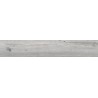 Mexen Cristopher Grès gris émaillé rectifié G1, carreau imitation bois pour sol et mur 120 x 20 cm, gravure