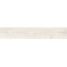 Mexen Wood Ville Grès cérame émaillé Bianco, rectifié G1, carrelage effet bois sol-mur 120 x 20 cm, carving