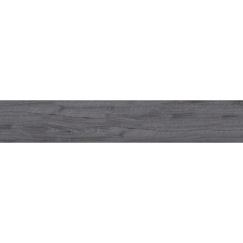 Mexen Wood Ville Grès émaillé rectifié acier G1, carreau effet bois pour sol et mur 120 x 20 cm, carving - TL613-120-020-06