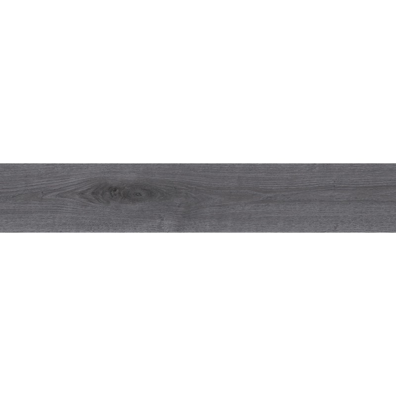 Mexen Wood Ville Grès émaillé rectifié acier G1, carreau effet bois pour sol et mur 120 x 20 cm, carving - TL613-120-020-06