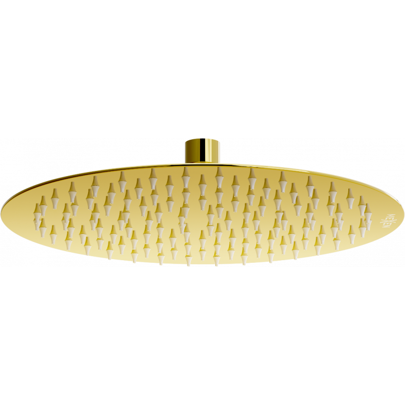 Mexen Slim pomme de douche 25 cm, dorée - 79225-50