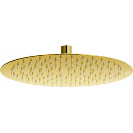 Mexen Slim pomme de douche 25 cm, dorée - 79225-50