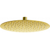 Mexen Slim pomme de douche 25 cm, dorée - 79225-50