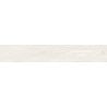 Mexen Savana Carrelage émaillé Bianco rectifié G1, carreau effet bois pour sol et mur 120 x 20 cm, carving - TL614-120-020-00
