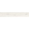 Mexen Savana Carrelage émaillé Bianco rectifié G1, carreau effet bois pour sol et mur 120 x 20 cm, carving - TL614-120-020-00