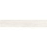 Mexen Savana Carrelage émaillé Bianco rectifié G1, carreau effet bois pour sol et mur 120 x 20 cm, carving - TL614-120-020-00