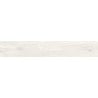 Mexen Savana Carrelage émaillé Bianco rectifié G1, carreau effet bois pour sol et mur 120 x 20 cm, carving - TL614-120-020-00