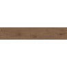 Mexen Savana Gres marron émaillé rectifié G1, carreau effet bois pour sol et mur 120 x 20 cm, carving - TL614-120-020-01