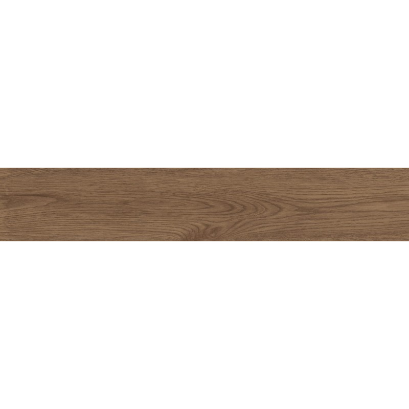 Mexen Savana Gres marron émaillé rectifié G1, carreau effet bois pour sol et mur 120 x 20 cm, carving - TL614-120-020-01