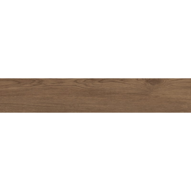 Mexen Savana Gres marron émaillé rectifié G1, carreau effet bois pour sol et mur 120 x 20 cm, carving - TL614-120-020-01