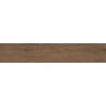 Mexen Savana Gres marron émaillé rectifié G1, carreau effet bois pour sol et mur 120 x 20 cm, carving - TL614-120-020-01