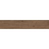 Mexen Savana Gres marron émaillé rectifié G1, carreau effet bois pour sol et mur 120 x 20 cm, carving - TL614-120-020-01