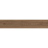 Mexen Savana Gres marron émaillé rectifié G1, carreau effet bois pour sol et mur 120 x 20 cm, carving - TL614-120-020-01