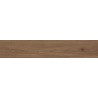 Mexen Savana Gres marron émaillé rectifié G1, carreau effet bois pour sol et mur 120 x 20 cm, carving - TL614-120-020-01