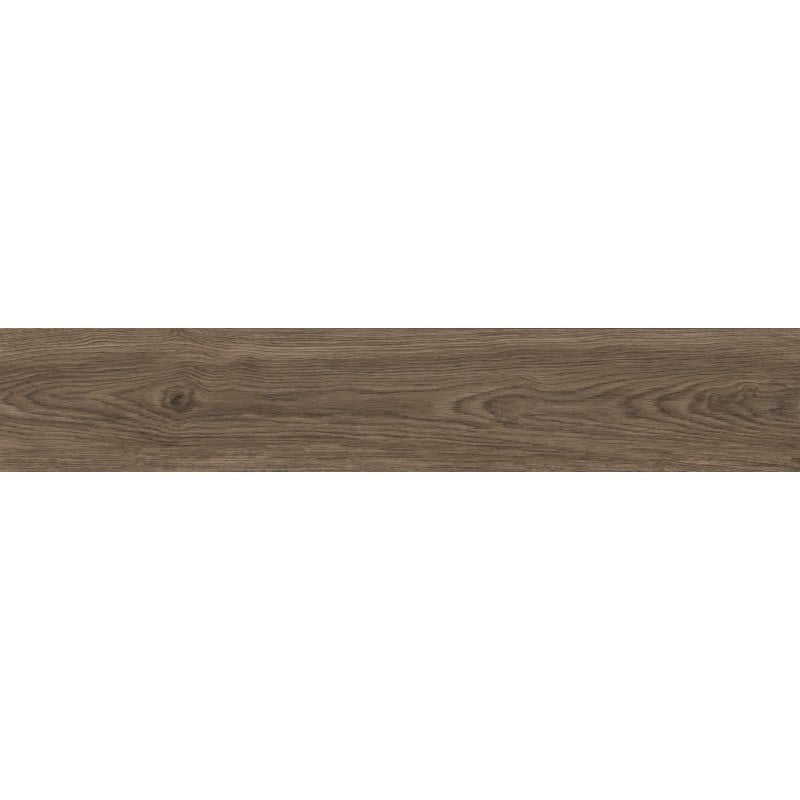 Mexen Savana Gres émaillé rectifié Teck G1, carrelage aspect bois pour sol et mur 120 x 20 cm, carving - TL614-120-020-05