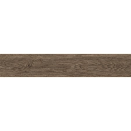 Mexen Savana Gres émaillé rectifié Teck G1, carrelage aspect bois pour sol et mur 120 x 20 cm, carving - TL614-120-020-05
