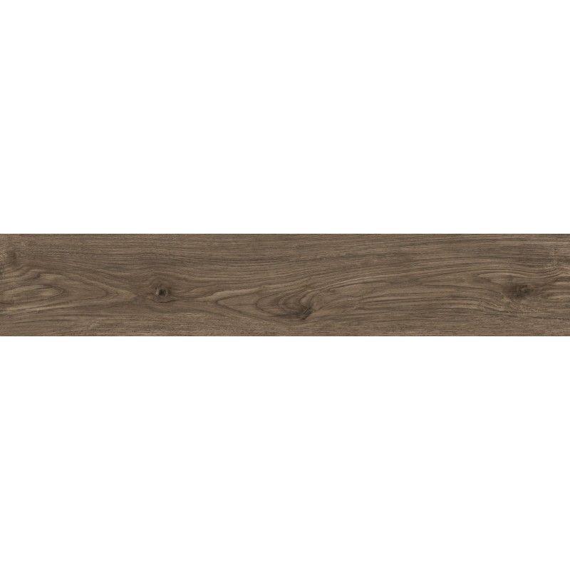 Mexen Savana Gres émaillé rectifié Teck G1, carrelage aspect bois pour sol et mur 120 x 20 cm, carving - TL614-120-020-05