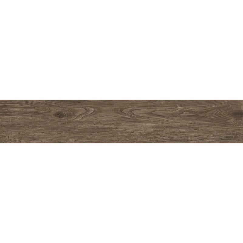 Mexen Savana Gres émaillé rectifié Teck G1, carrelage aspect bois pour sol et mur 120 x 20 cm, carving - TL614-120-020-05