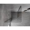 Mexen Mist-B Duo cabine de douche pivotante 80 x 80 cm, transparent, chrome - 8A2-080-080-01-00