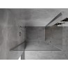 Mexen Mist-B Duo cabine de douche pivotante 100 x 85 cm, transparent, chrome - 8A2-100-085-01-00