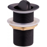 Mexen bouchon rotatif clic-clack, Noir - 79913-70